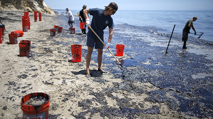 Volunteers strive to clean CA beaches, save wildlife after massive oil spill (VIDEO)