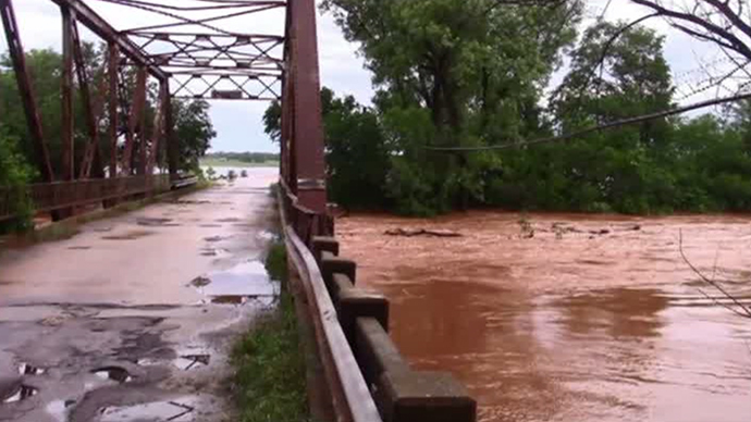 Homes washed away as rainfall inundates south-central US (PHOTOS, VIDEOS)