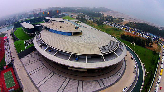 Trekky dream: Chinese millionaire erects $160mn starship Enterprise HQ