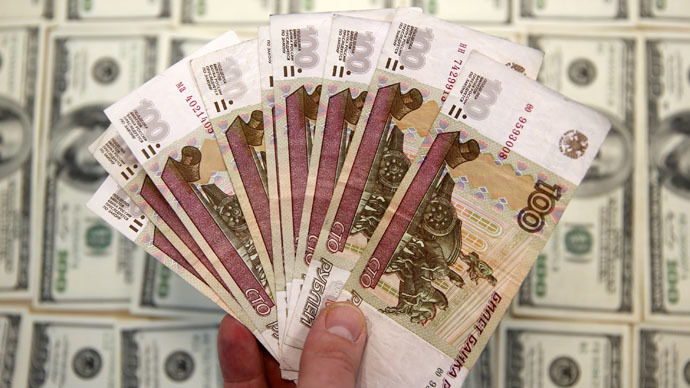 Ruble slumps more than 5% in a week