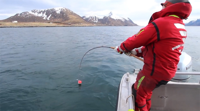 Screenshot from YouTube video by NordicSeaAngling