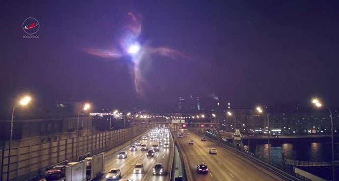 Supernova (Still from youtube video/roskosmos studios)