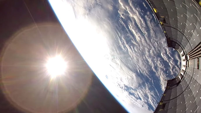 Space Odyssey 2015: SpaceX Falcon 9 rocket captures Earth on GoPro (VIDEO)