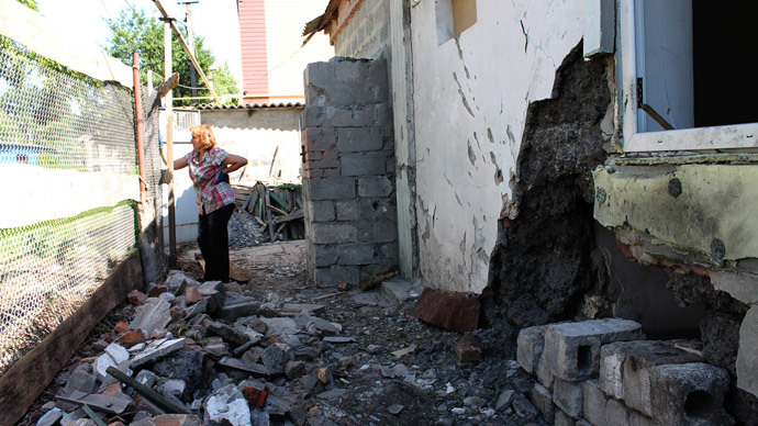 Residential districts ‘intensively’ shelled near Donetsk airport