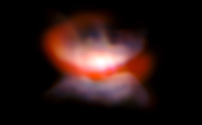 Image of the star L2 Puppis and its surroundings (Image from eso.org)