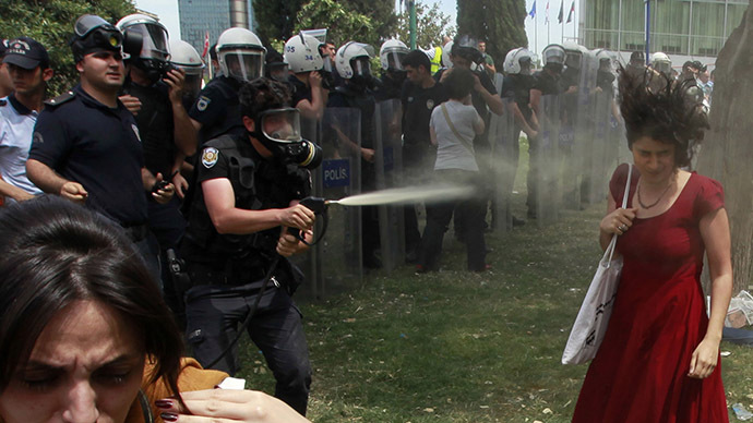 Turkey cop sentenced to plant 600 trees for teargasing ‘Lady in red’ during Gezi Park protests