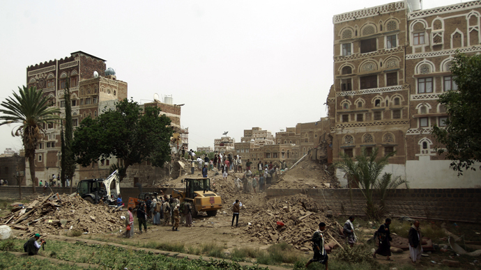 ‘Profoundly distressing’: UNESCO condemns Saudi-led bombing of historic Yemen capital