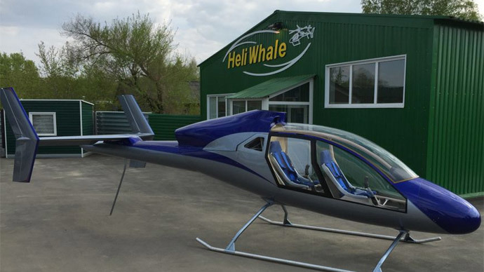 Meet Afalina: Russian manufacturer reveals the world’s cheapest helicopter (VIDEO)