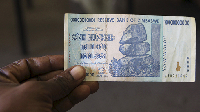 Zimbabwe phases out local currency at 35 quadrillion to US$1
