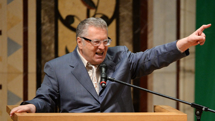 Veteran nationalist politician Zhirinovsky announces presidential ambitions