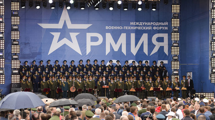 Unprecedented Army-2015 military expo kicks off near Moscow (VIDEO)
