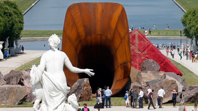 French 'intolerance'? Artist outraged after 'queen's vagina' Versailles sculpture is vandalized