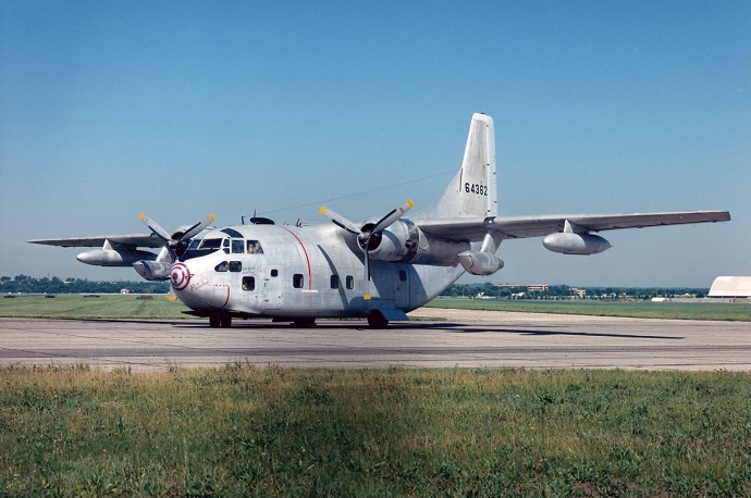 Fairchild C-123K Provider at the National Museum of the United States Air Force. (US Air Force photo)