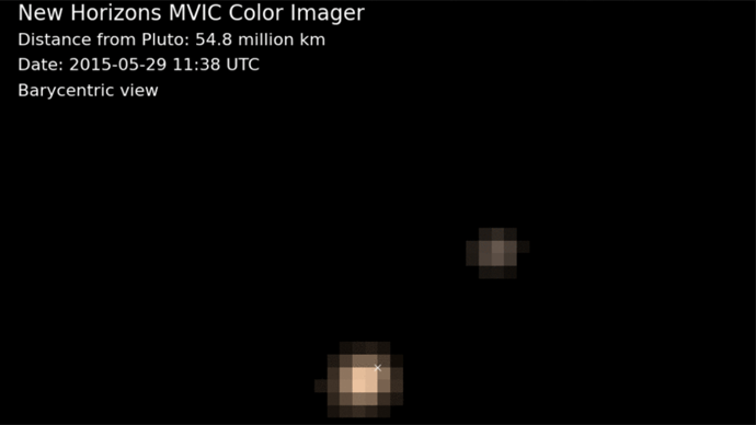 NASA's New Horizon captures 'near-true color' images of Pluto (VIDEO)