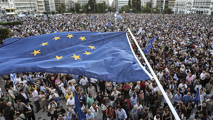 Thousands rally in Athens amid summit to avert ‘uncontrollable Grexident’