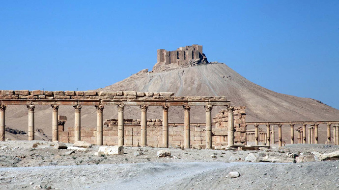 ISIS extremists blow up 2 historic shrines in Palmyra, Syria