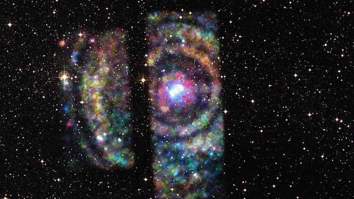 ​Cosmic colors: Astronomers use 'interstellar rainbow' to map distance to star system