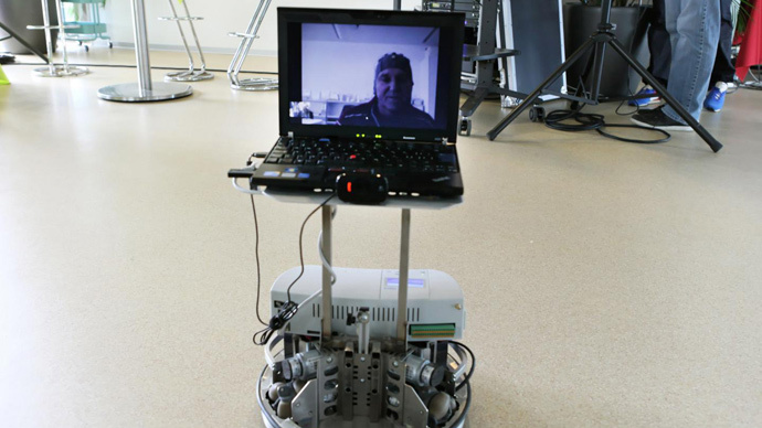Avatar looks around: Mind controlled robot lets disabled people virtually travel