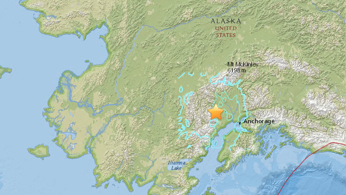 5.8 earthquake strikes Alaska