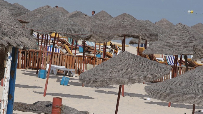 Deadly attack on beach near tourist hotels in Tunisia