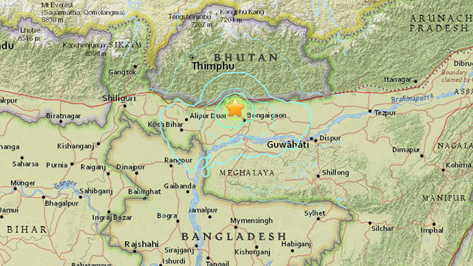 5.6 quake rocks India's Assam, felt in Bangladesh, Nepal