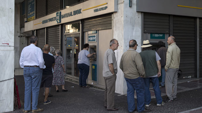 ECB says it will neither cut off nor increase emergency lending to Greek banks