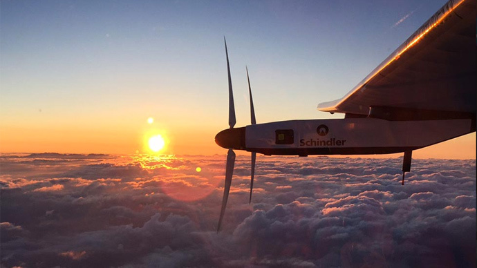 Record-breaking Solar Impulse 2 starts riskiest leg of longest ever solo flight