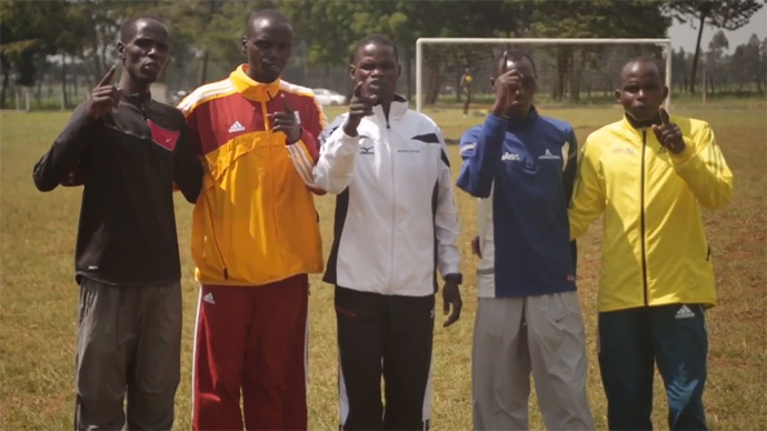 Star athletes walk 800km to halt violence in Kenya