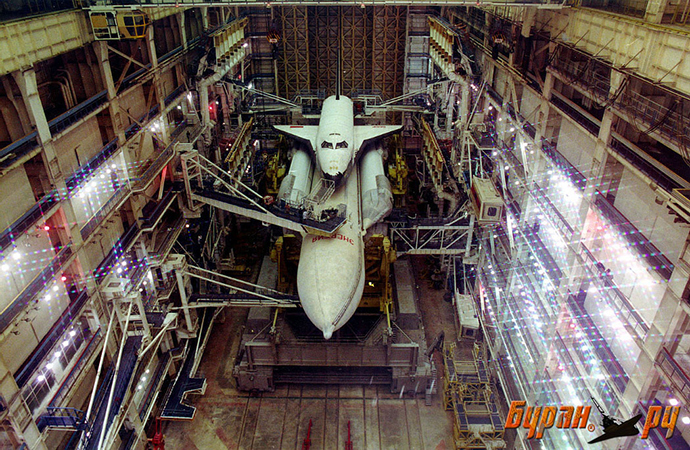 Buran during testing in the late 1980s (Photo: Buran.ru)