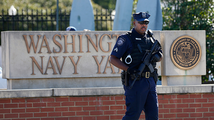 Washington Navy Yard gets ‘all clear’ after shooting false alarm