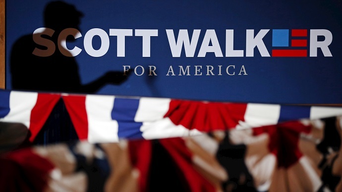 Wisconsin governor, Koch brothers’ protégé becomes 15th GOP presidential candidate