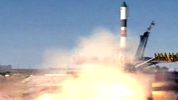 Soyuz rocket blasts Progress cargo ship on way to resupply ISS