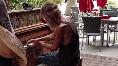 ​What can homeless ‘Piano Man’ Donald Gould learn from ‘Golden Voice’ Ted Williams?
