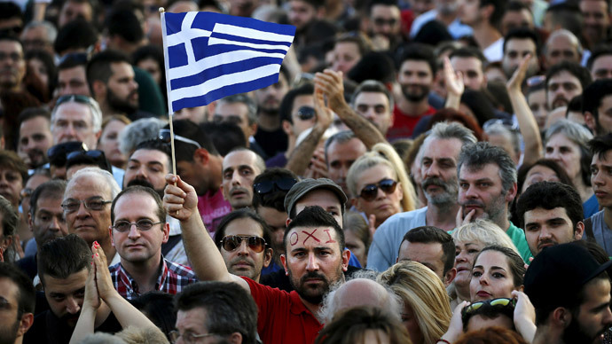 ‘No’ and ‘Yes’ bailout referendum rallies gather thousands in Athens