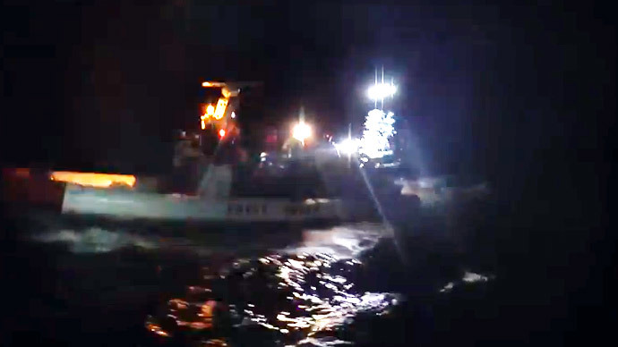 Israeli takeover of Freedom Flotilla's ‘Marianne’ taped (VIDEOS)