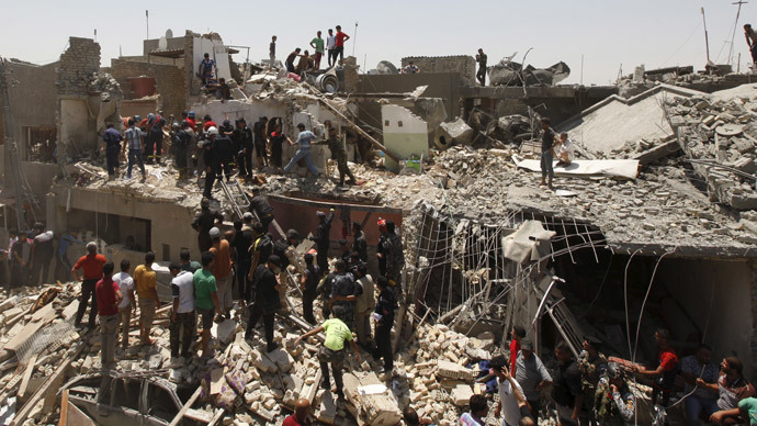 Iraqi jet accidentally bombs Baghdad, kills 12
