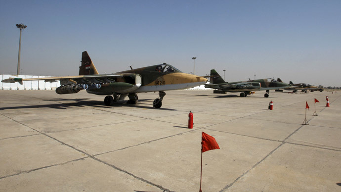 Iraqi Su-25.(Reuters / Khalid al-Mousily)