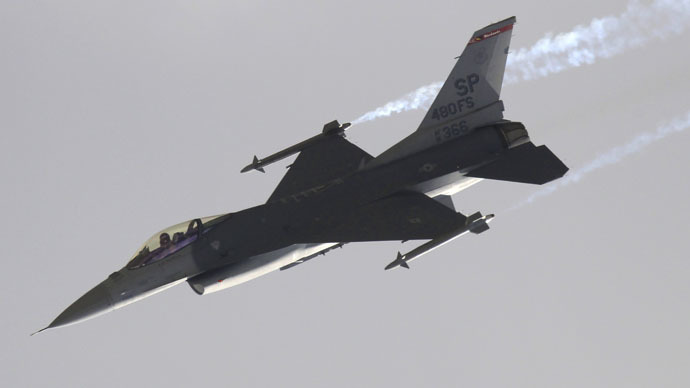 Fighter jet crashes in South Carolina after colliding with civilian plane