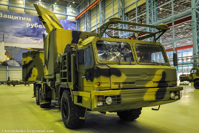 S-350 Vityaz radar (Image from Igor Korotchenko's Military Diary http://i-korotchenko.livejournal.com)