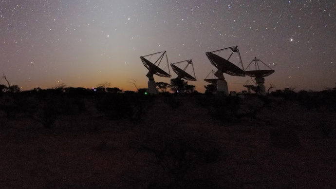 Aussie radio telescope detects signal from galaxy 5 billion light years away