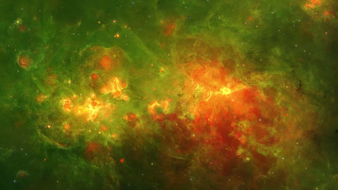 Amazing footage of what interstellar flight through Milky Way looks like (VIDEO)