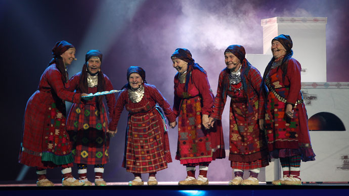 Russian folklore band Buranovskiye Babushki (RIA Novosti/Valeriy Melnikov)