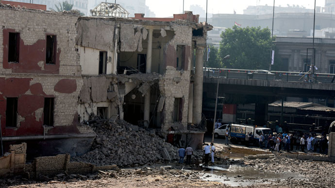 ISIS claims responsibility for blast at Italian consulate in Cairo
