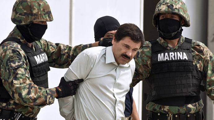 Notorious Mexican drug lord Guzman flees top security prison via 1.5km tunnel