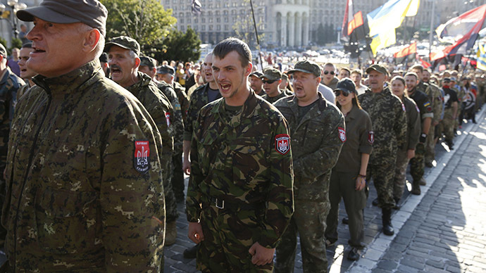 Ukraine’s ultranationalist Right Sector in standoff with authorities