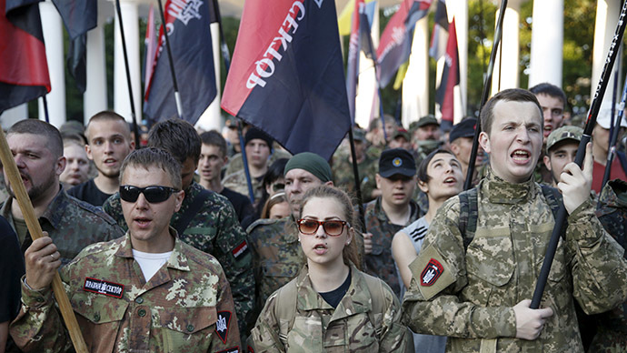 Show of power: Right Sector nationalists ready to send ‘19 battalions’ to Kiev