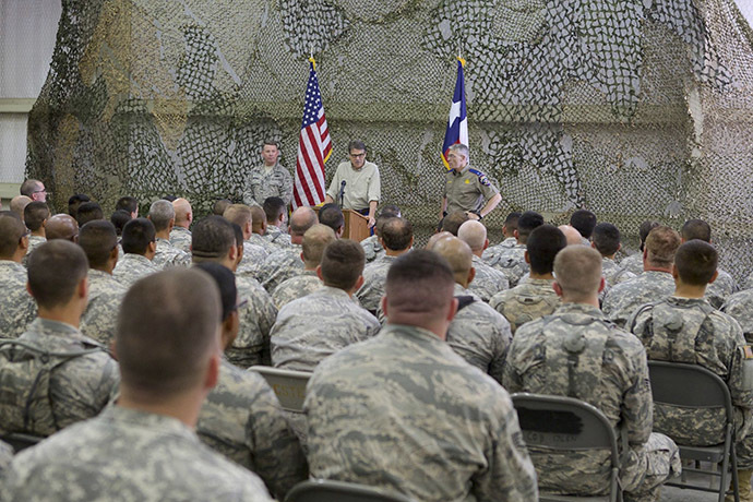 Texas State Guard (Reuters / Office of the Governor of Texas)