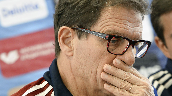 ​Capello's contract as Russia national coach terminated 3 years early