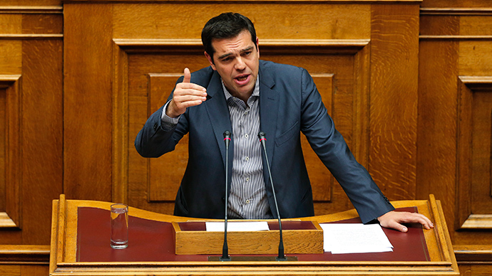 ‘Agree or go bust’: Tsipras explains, defends ‘bad’ bailout deal ‘imposed’ on Greece