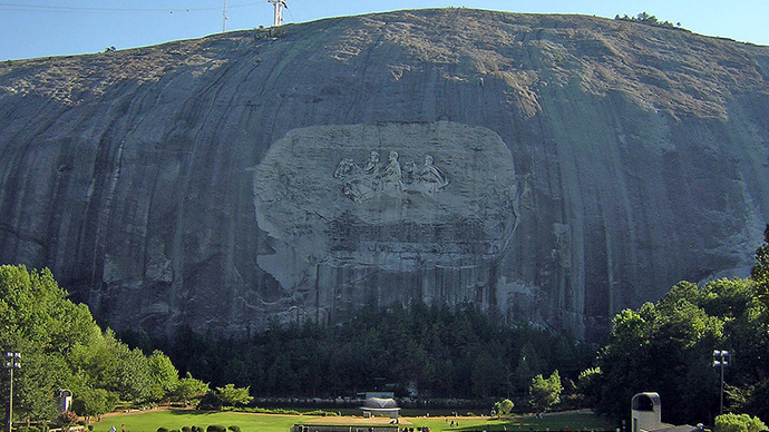 NAACP calls for removal of giant Confederate carving on Georgia mountainside